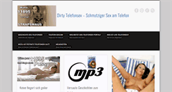 Desktop Screenshot of dirty-telefonsex.com